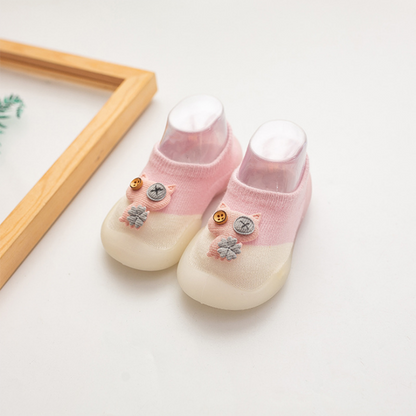 High Quality Children Floor Socks Baby Toddler Socks Footwear Thin Cotton Breathable Non-slip Soft Bottom Waterproof Floor Shoes