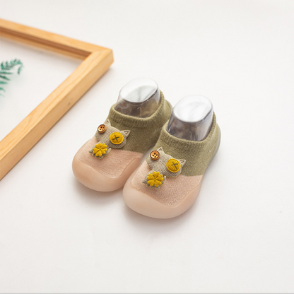 High Quality Children Floor Socks Baby Toddler Socks Footwear Thin Cotton Breathable Non-slip Soft Bottom Waterproof Floor Shoes